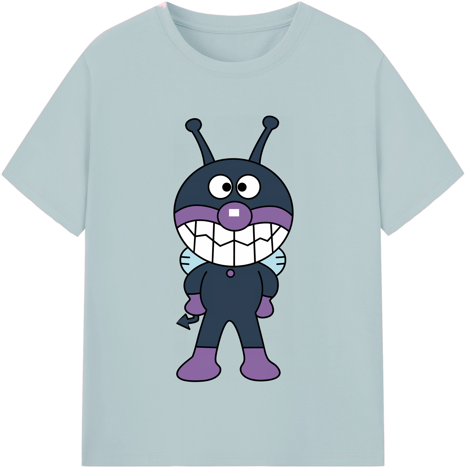 （画像用） アンパンマン Anpanman 綿100％半袖Tシャツ（フロントプリント）